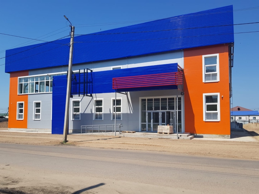 Возведение спортивного комплекса в Чернышевске вышло на завершающую стадию